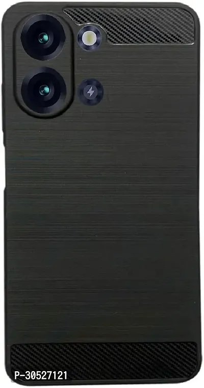 Classy Grip Case Rubber Back Cover For Itel P40+