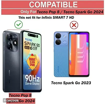 Modern Magnetic Case Silicon Back Cover For Tecno Spark Go 2024  Totu-thumb4