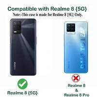 Modern Dual Protection Rubber Back Cover For Realme 8S 5G  Totu-thumb2