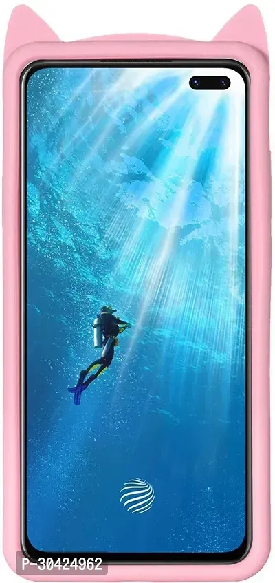 Modern Flexible Silicon Back Cover For Realme 7ProRmx2170Light Pink-thumb4