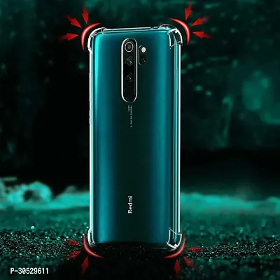 Coverblack Grip Case Rubber Back Cover For Mi Redmi Note 8 ProTransparent Totu-thumb3