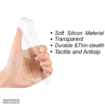 Modern Soft Rubber Silicone Clear Back Cover For Vivo T3 5G-thumb4