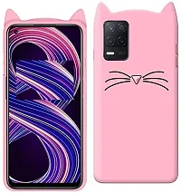 Modern Silicon Back Cover For Realme 9 5GBaby Pink-thumb1