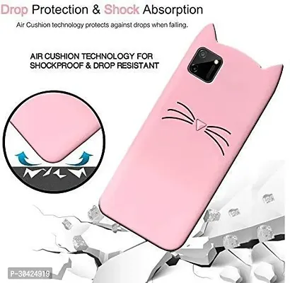 Modern Flexible Silicon Back Cover For Oppo Cph2179 , Oppo_A15SLight Pink-thumb5