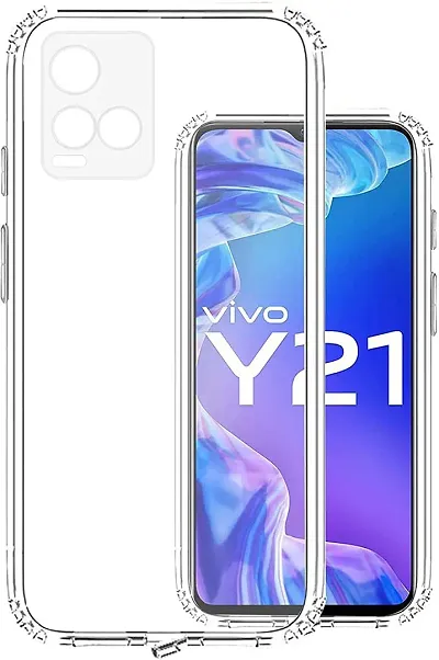 Transparent Flexible Soft TPU Slim Back Case Cover Vivo Y33s,Vivo Y21 by sfprintz