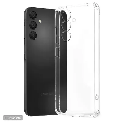 Coverblack Soft Rubber Back Cover For Samsung M15 5GSmm156BTransparent-thumb0