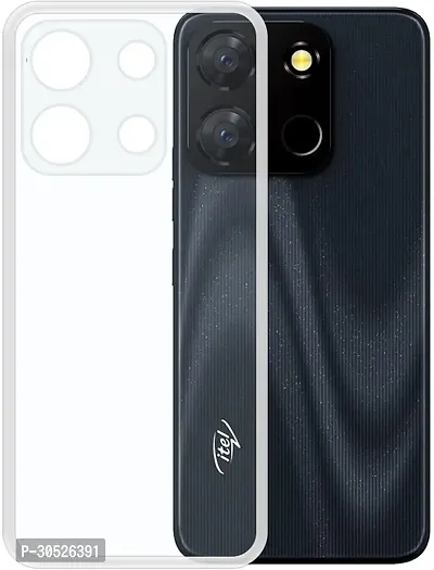 Classy Dual Protection Rubber Back Cover For Itel A60 , Itel A60S-thumb2