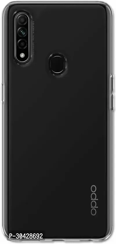 Modern Flexible Rubber Back Cover For Oppo A31-thumb2