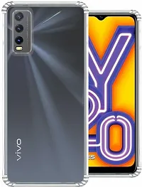 Modern Flexible Rubber Back Cover For Vivo V2029 , Vivo Y20  Totu-thumb1