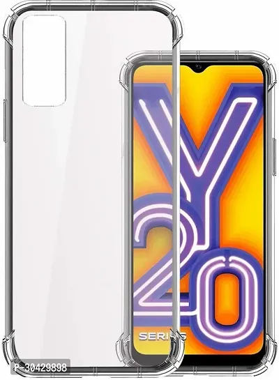 Modern Flexible Rubber Back Cover For Vivo Y20T  Totu-thumb3