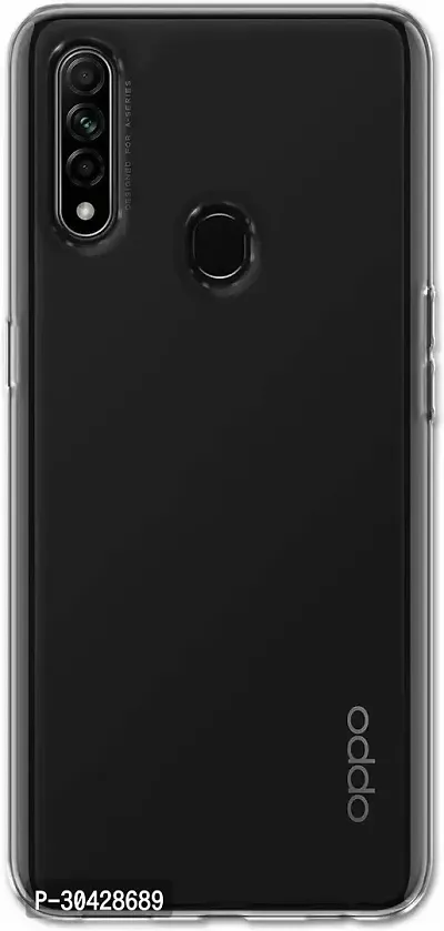 Modern Flexible Rubber Back Cover For Oppo A31-thumb2