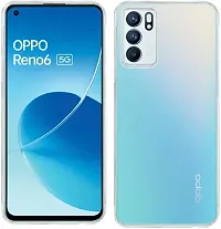 Coverblack Grip Case Rubber Back Cover For Oppo Reno6 5GTransparent-thumb1