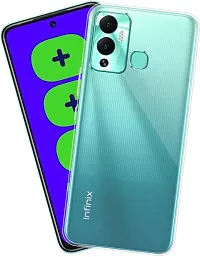 Modern Shock Proof Rubber Back Cover For Infinix Hot 12Play-thumb1