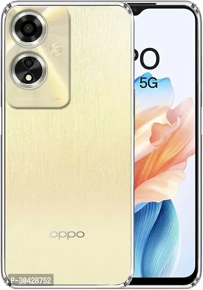 Modern Flexible Rubber Back Cover For Oppo A59 5G-thumb2