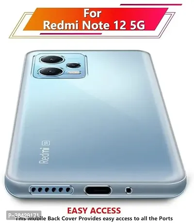 Modern Dual Protection Silicon Back Cover For Mi Redmi Note 12 5G  Totu-thumb5