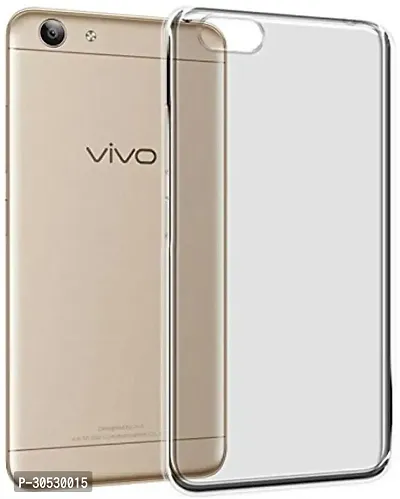 Coverblack Shock Proof Rubber Back Cover For Vivo 1606Transparent-thumb0