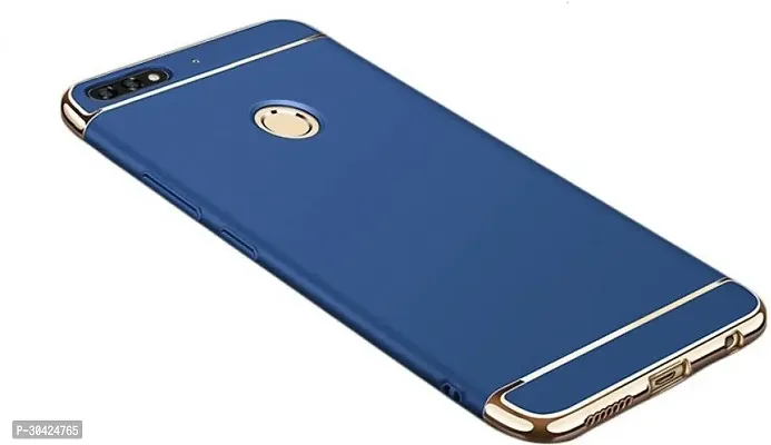 Modern Dual Protection Plastic Back Cover For Oppo Cph1823 , F9 ProNavy Blue-thumb0