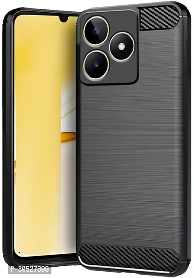 Classy Camera Bump Protector Rubber Back Cover For Realme Narzo N53-thumb2