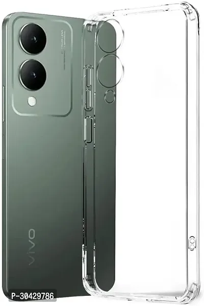 Modern Shock Proof Silicon Back Cover For Vivo Y17S-thumb0