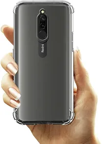 Modern Grip Case Rubber Back Cover For Mi Redmi 8  Totu-thumb2