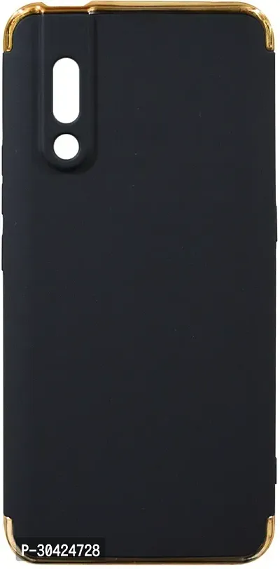 Modern Grip Case Plastic Back Cover For Vivo V15 ProBlack-thumb0