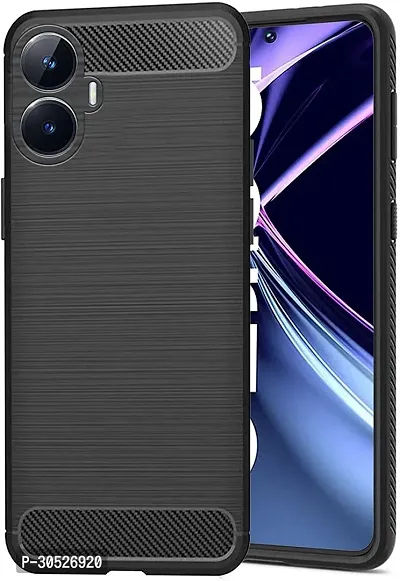 Classy Flexible Silicon Back Cover For Realme Rmx3710 , Narzo N55-thumb0