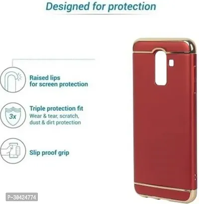 Modern Grip Case Plastic Back Cover For Oppo Cph1911Oppo F11Red-thumb4