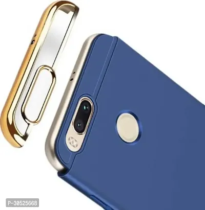 Coverblack Shock Proof Plastic Back Cover For Mi Redmi Note 5 ProNavy Blue-thumb2