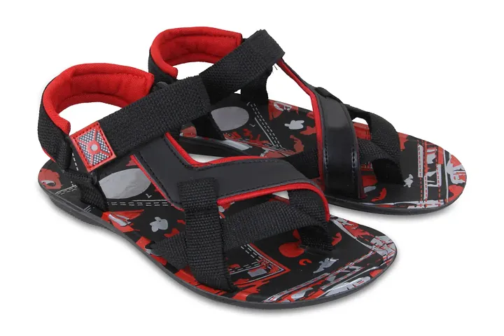 Men's Stylish Self Design Synthetic Casual Comfort Sandals