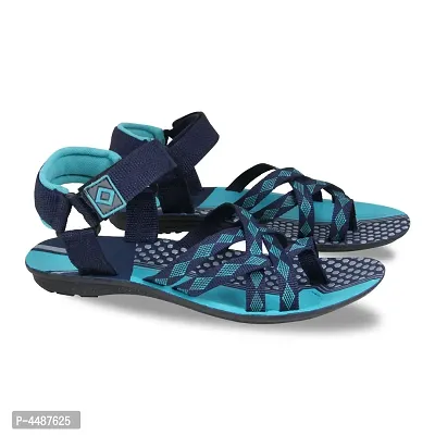 Men's Stylish and Trendy Multicoloured Self Design Synthetic Casual Comfort Sandals-thumb0