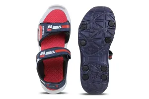 Fabbmate Men's Red and Grey Casual Sandal 6 UK-thumb1