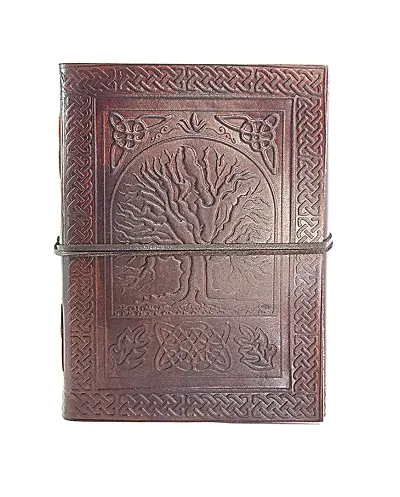 Leather Diary With Antique Paper