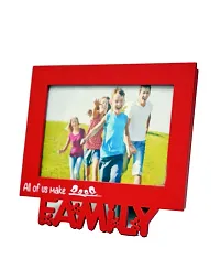 Red Moments Polyresin Rectangle Red Photo Frame (6X7 inch) for Birthday, Anniversary  Wedding-thumb2