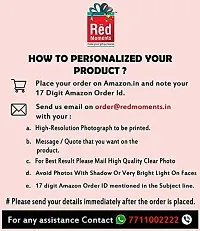 Red Moments Personalised Wooden Gold Puzzles with Photo Frame (7x10) for Birthday, Anniversary-thumb3
