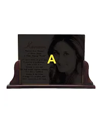 Red Moments Personalised Wooden Gold Puzzles with Photo Frame (7x10) for Birthday, Anniversary-thumb1