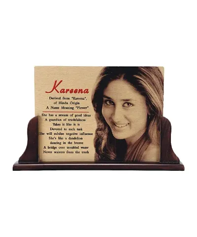 Red Moments Personalised Wooden Gold Puzzles with Photo Frame (7x10) for Birthday, Anniversary