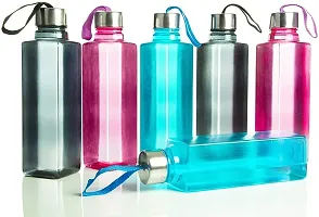 Plastic Water Bottles Use For Home,Kitchen Office Pack Of 6-thumb3