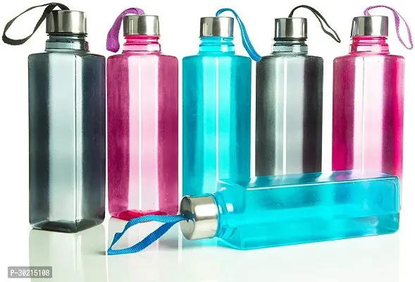 Plastic Water Bottles Use For Home,Kitchen Office Pack Of 6-thumb4