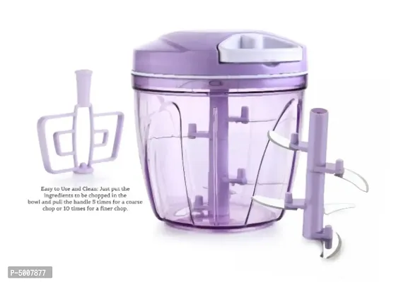 Premium Purple Plastic Manual Choppers-thumb0