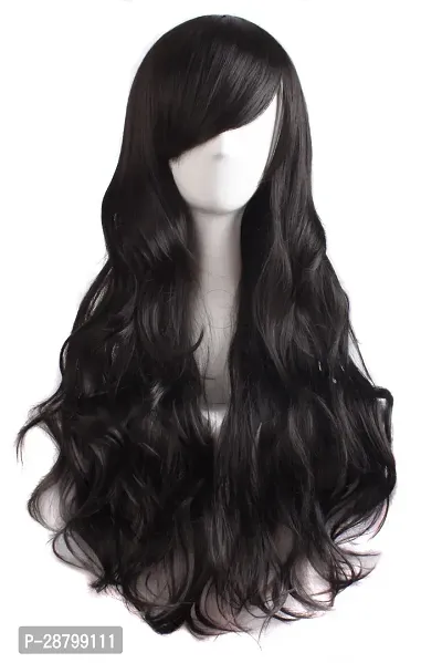 Designer Black Synthetic Hair Extensions For Women