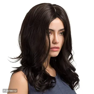 Designer Black Synthetic Hair Extensions For Women