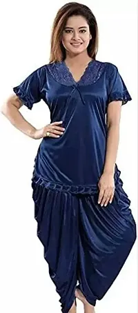 Comfortable Satin Nighty For Women