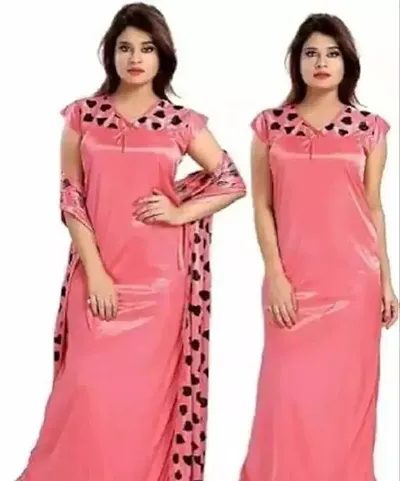 Best Selling satin nighties & nightdresses Women's Nightwear 