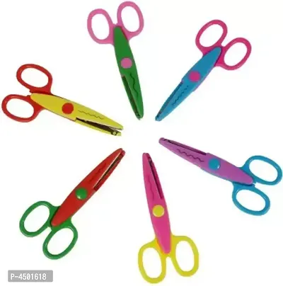 Art and Craft Zig zag Paper Shaper Scissors Pack of 4-thumb0