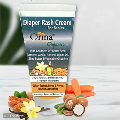 Orina 100% natural Paraben free Diaper Rash Cream for babies-thumb0
