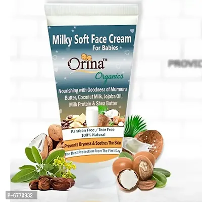 Orina milky soft face cream for babies ( 100 Gm )-thumb0