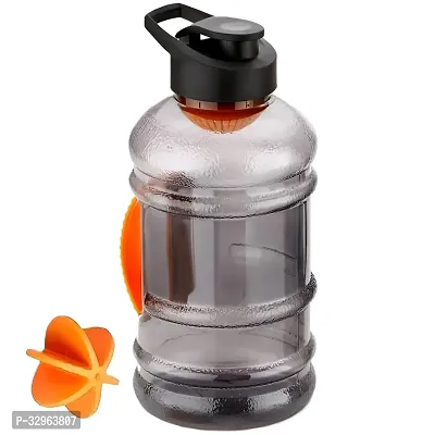 Useful 1.5 L Sports Water Protein Gallon BPA Free Bottle with Mixer Ball and Strainer