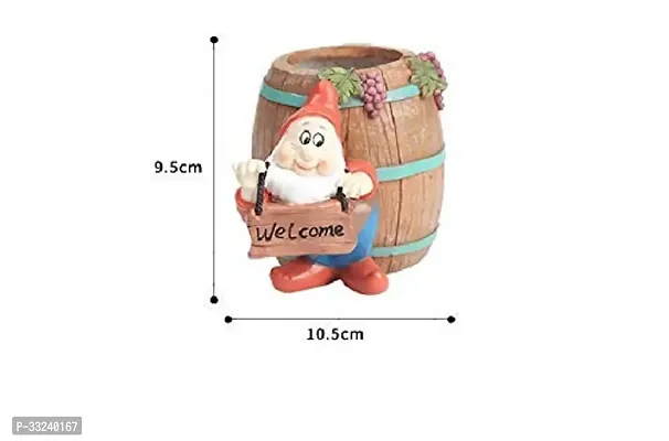 Resin Cute Santa Welcome Succulent Planter Pot (Pot Only Plant not Included)-thumb2