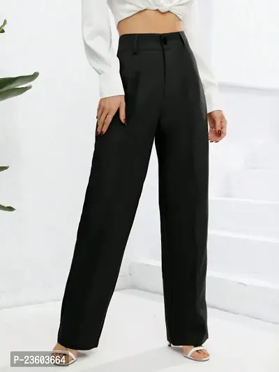 Women High Rise Trousers-thumb0