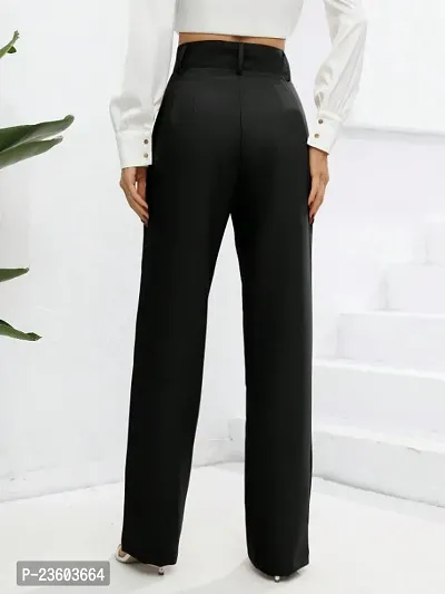 Women High Rise Trousers-thumb2